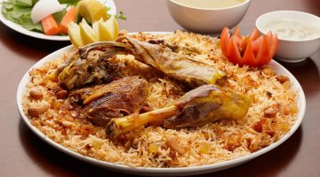 طريقة عمل المندي السعودي باللحم والدجاج