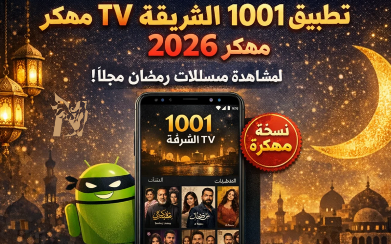 تحميل تطبيق 1001 الشرقية مهكر 2026 أفضل تطبيق مشاهدة مسلسلات عربية بدون إعلانات أو دفع